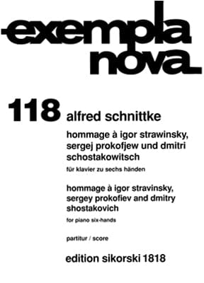 Hommage a Stravinsky, Prokofiev and Shostakovich (One piano, Six hands) Piano Ensemble 施尼特克 鋼琴 | 小雅音樂 Hsiaoya Music