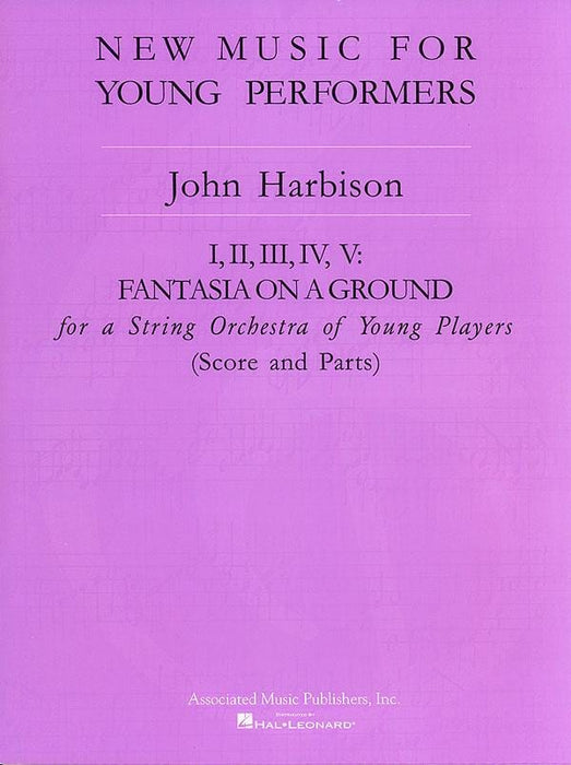 Fantasia on a Ground I, II, III, IV, V Score and Parts 幻想曲 | 小雅音樂 Hsiaoya Music