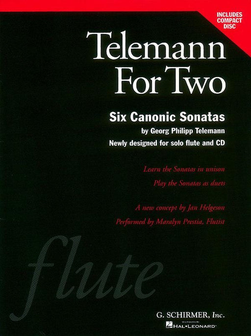 Telemann for Two Book/CD Pack 泰勒曼 | 小雅音樂 Hsiaoya Music