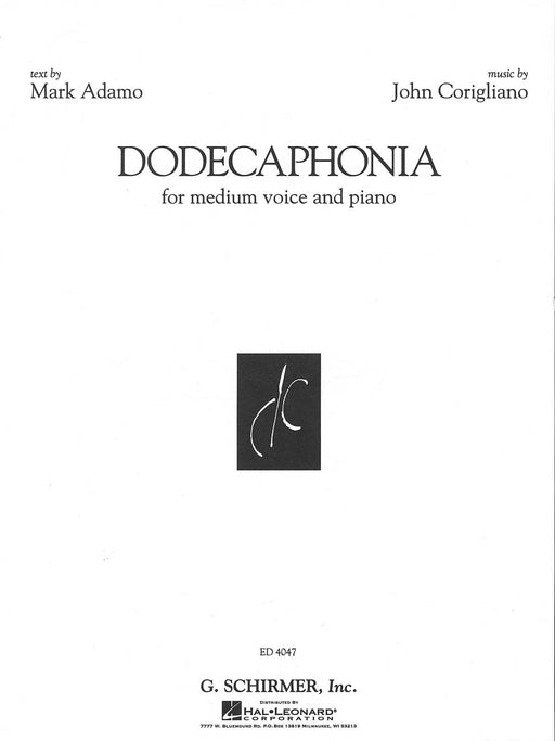Dodecaphonia Medium Voice | 小雅音樂 Hsiaoya Music