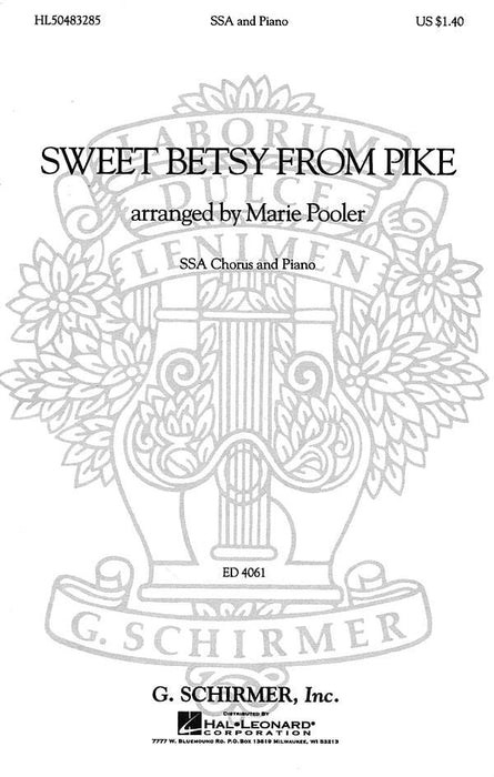 Sweet Betsy from Pike SSA and Piano 鋼琴 | 小雅音樂 Hsiaoya Music