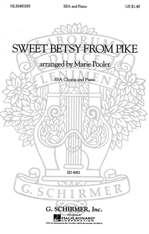 Sweet Betsy from Pike SSA and Piano 鋼琴 | 小雅音樂 Hsiaoya Music