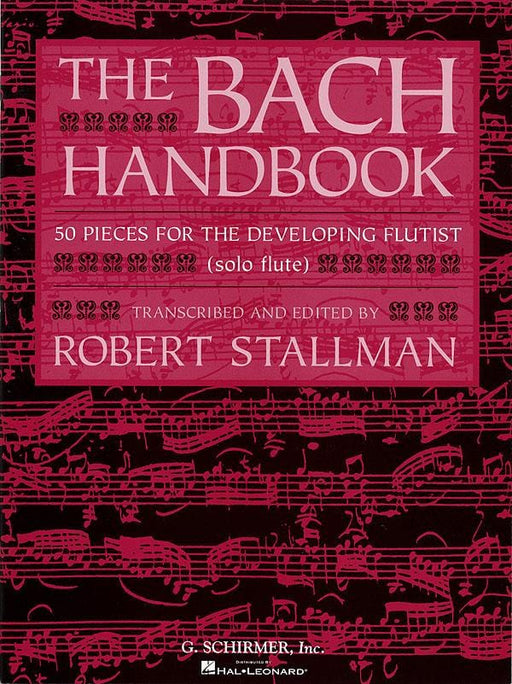 The Bach Handbook Solo Flute 巴赫約翰‧瑟巴斯提安 獨奏 長笛 | 小雅音樂 Hsiaoya Music
