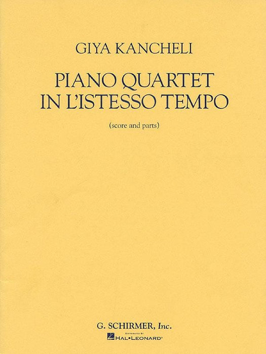Piano Quartet in L'Istesso Tempo Score and Parts 鋼琴 四重奏 | 小雅音樂 Hsiaoya Music