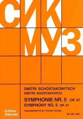 Symphony No. 5, Op. 47 蕭斯塔科維契‧德米特里 交響曲 | 小雅音樂 Hsiaoya Music