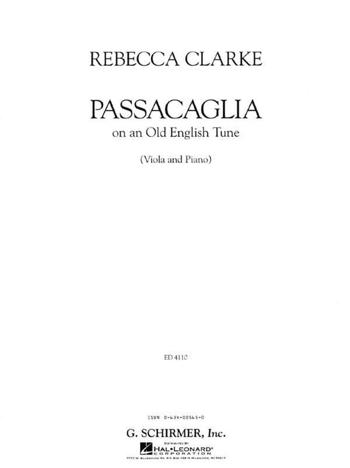 Passacaglia Viola and Piano 中提琴 鋼琴 | 小雅音樂 Hsiaoya Music
