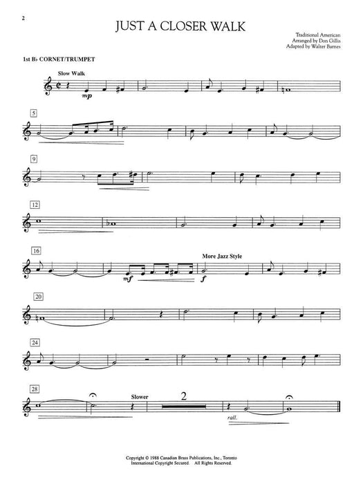 Play Along with The Canadian Brass 17 Easy Pieces 1st Trumpet 銅管樂器 小號 小品 | 小雅音樂 Hsiaoya Music