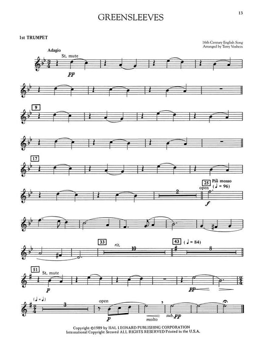 Play Along with The Canadian Brass 17 Easy Pieces 1st Trumpet 銅管樂器 小號 小品 | 小雅音樂 Hsiaoya Music