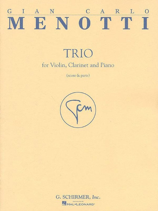 Trio Score and Parts for Violin, Clarinet and Piano 三重奏 小提琴 豎笛 鋼琴 | 小雅音樂 Hsiaoya Music