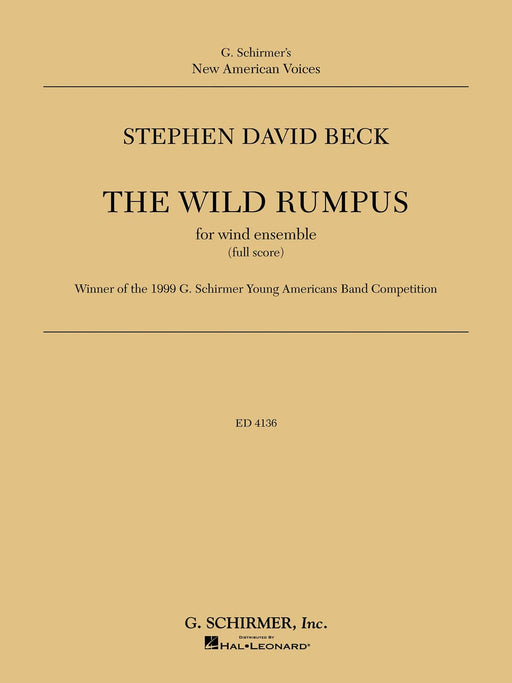 The Wild Rumpus Score and Parts | 小雅音樂 Hsiaoya Music