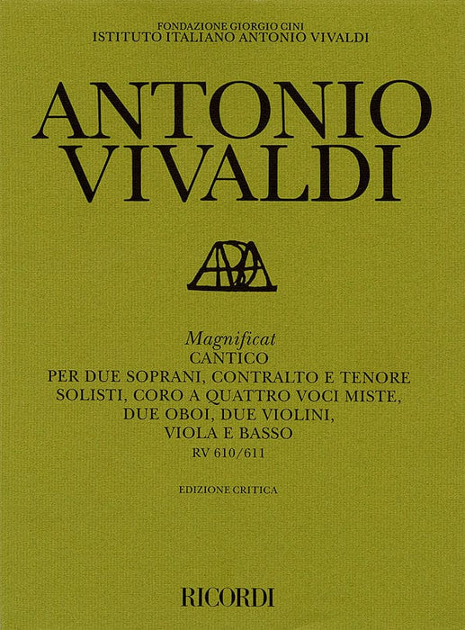 Magnificat RV610/RV611 Score 韋瓦第 | 小雅音樂 Hsiaoya Music