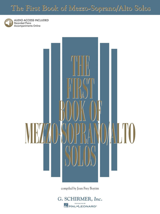 The First Book of Mezzo-Soprano/Alto Solos Book/Online Audio 次女高音 獨奏 | 小雅音樂 Hsiaoya Music
