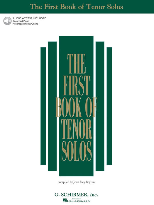The First Book of Tenor Solos Book/Online Audio 獨奏 | 小雅音樂 Hsiaoya Music