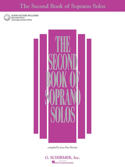 The Second Book of Soprano Solos Book/Online Audio 獨奏 | 小雅音樂 Hsiaoya Music