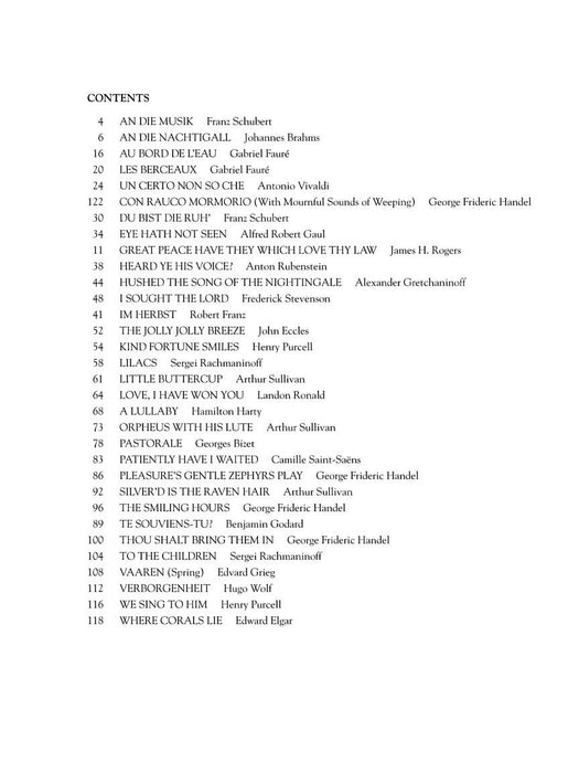 The Second Book of Mezzo-Soprano/Alto Solos 次女高音 獨奏 | 小雅音樂 Hsiaoya Music