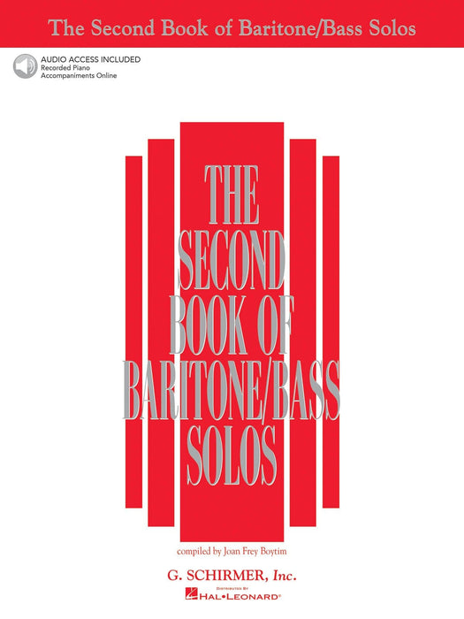 The Second Book of Baritone/Bass Solos Book/Online Audio 獨奏 | 小雅音樂 Hsiaoya Music