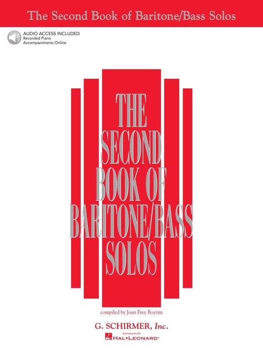 The Second Book of Baritone/Bass Solos Book/Online Audio 獨奏 | 小雅音樂 Hsiaoya Music