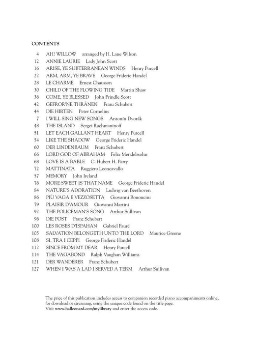 The Second Book of Baritone/Bass Solos Book/Online Audio 獨奏 | 小雅音樂 Hsiaoya Music