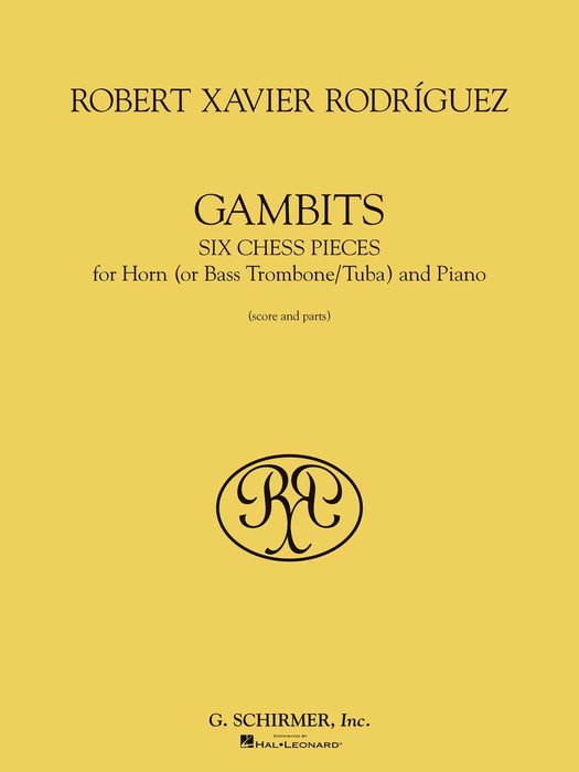 Gambits Six Chess Pieces for Horn and Piano 小品 法國號 鋼琴 | 小雅音樂 Hsiaoya Music