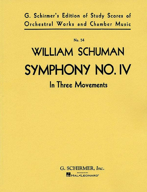 Symphony No. 4 (in Three Movements) Study Score No. 54 交響曲 | 小雅音樂 Hsiaoya Music