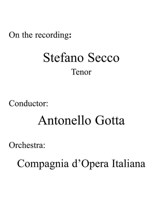 Arias for Lyric Tenor Cantolopera Series Book/CD Pack 抒情的 詠唱調 詠嘆調 聲樂 | 小雅音樂 Hsiaoya Music