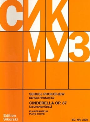 Cinderella, Op. 87 Piano Reduction 雙鋼琴 | 小雅音樂 Hsiaoya Music