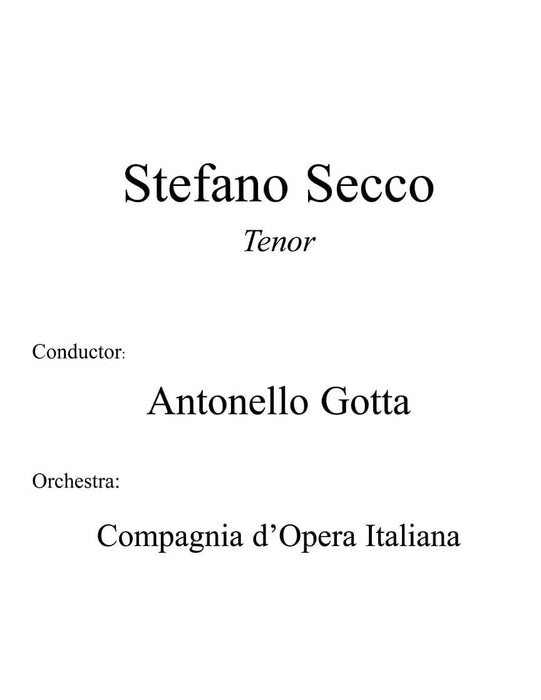 Cantolopera: Arias for Tenor - Volume 2 Cantolopera Collection 詠唱調 詠嘆調 聲樂 | 小雅音樂 Hsiaoya Music