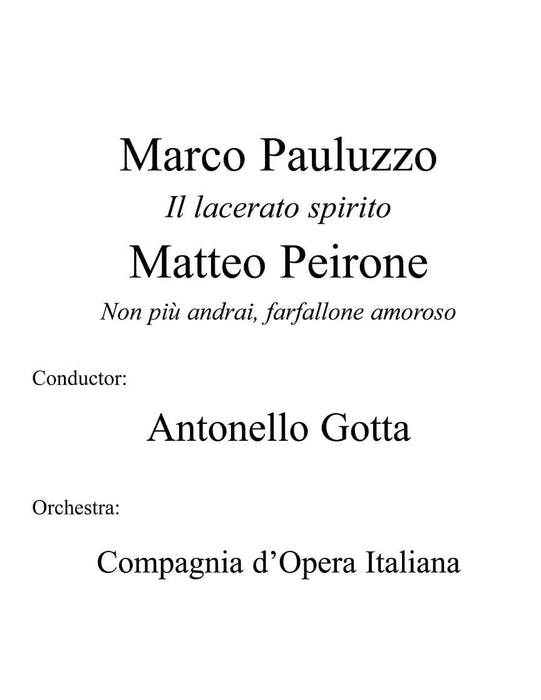 Cantolopera: Arias for Bass - Volume 2 Cantolopera Collection 詠唱調 詠嘆調 聲樂 | 小雅音樂 Hsiaoya Music