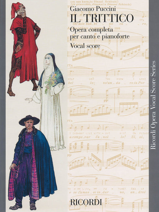 Puccini - Il Trittico Opera Vocal Score Series 浦契尼 三連劇 聲樂總譜 | 小雅音樂 Hsiaoya Music