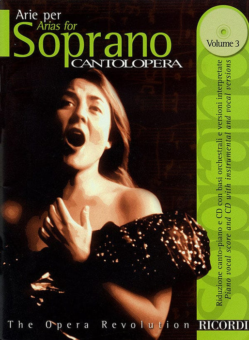 Cantolopera: Arias for Soprano - Volume 3 Cantolopera Collection 詠唱調 詠嘆調 聲樂 | 小雅音樂 Hsiaoya Music
