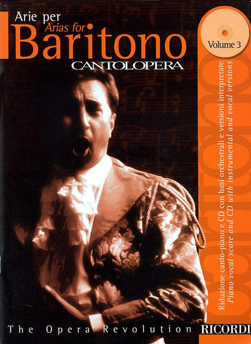 Cantolopera: Arias for Baritone - Volume 3 Cantolopera Collection 詠唱調 詠嘆調 聲樂 | 小雅音樂 Hsiaoya Music