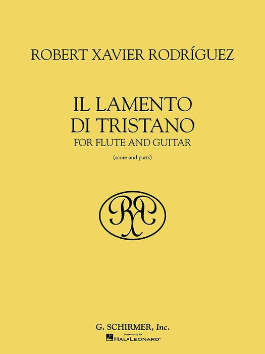 Il Lamento di Tristano for Flute and Guitar (Score and Parts) 輓歌 長笛 吉他 | 小雅音樂 Hsiaoya Music