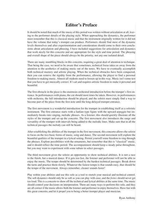 Trumpet Concerto Canadian Brass Solo Performing Edition with recordings of performances and accompaniments 胡麥爾約翰 小號 協奏曲 銅管 獨奏 伴奏 | 小雅音樂 Hsiaoya Music