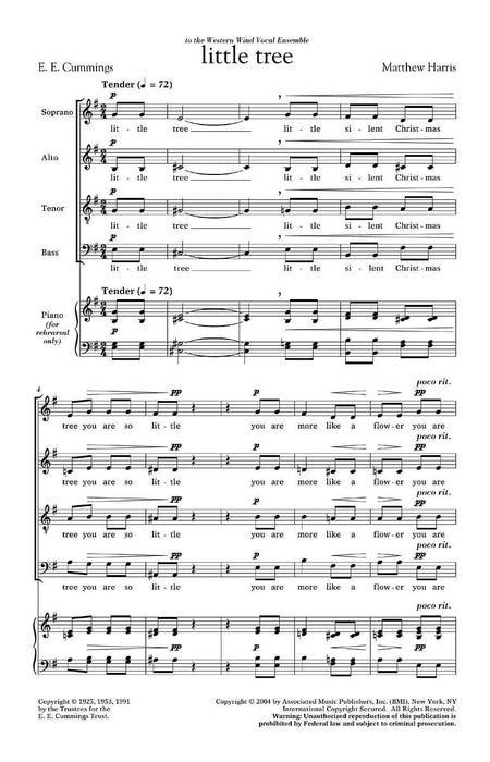 little tree (from Chansons Innocentes) | 小雅音樂 Hsiaoya Music