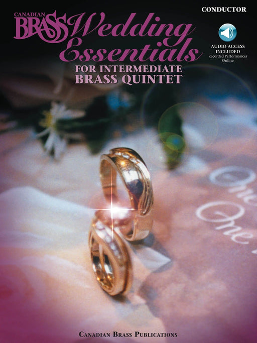 The Canadian Brass Wedding Essentials Conductor Edition with Online Recordings of Performance by the Ca 銅管樂器 指揮 | 小雅音樂 Hsiaoya Music