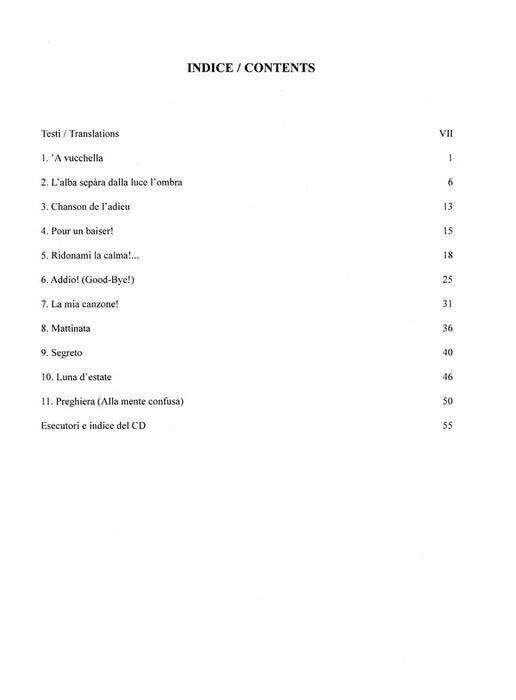 Cantolopera: Tosti - Favorite Songs, Volume 2 Cantolopera Series 聲樂 | 小雅音樂 Hsiaoya Music