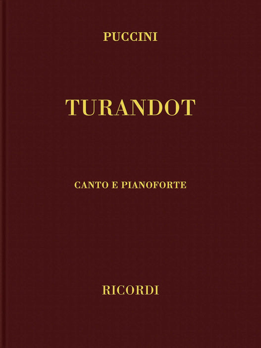 Turandot Vocal Score 浦契尼 杜蘭朵公主聲樂總譜 | 小雅音樂 Hsiaoya Music