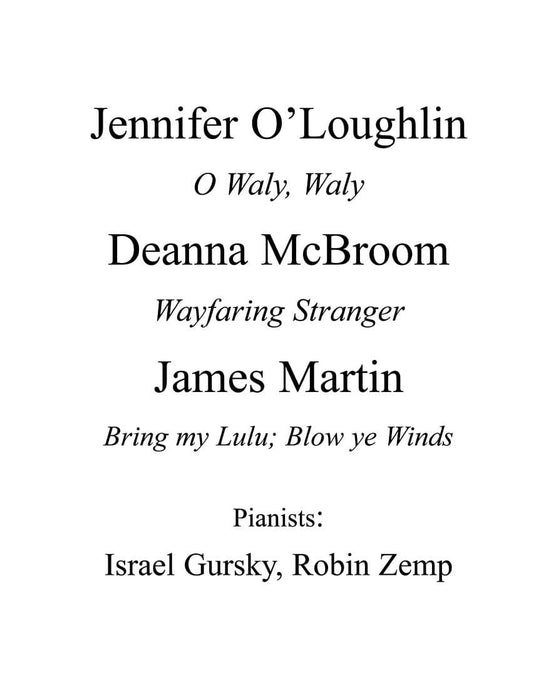 Celius Dougherty - Folksongs and Chanties High Voice 民謠 高音 | 小雅音樂 Hsiaoya Music