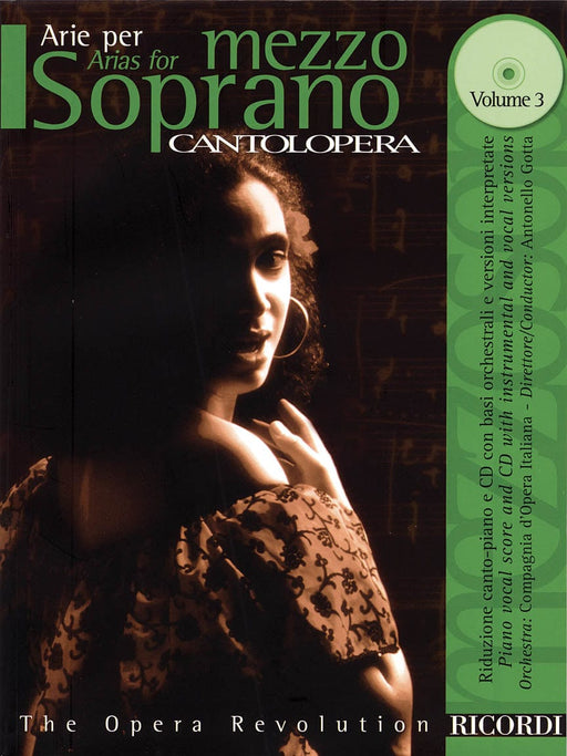 Cantolopera: Arias for Mezzo-Soprano Volume 3 Book/CD with Full Orchestra Accompaniments 次女高音管弦樂團 | 小雅音樂 Hsiaoya Music