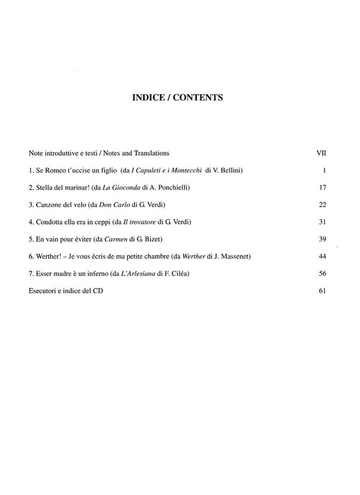 Cantolopera: Arias for Mezzo-Soprano Volume 3 Book/CD with Full Orchestra Accompaniments 次女高音管弦樂團 | 小雅音樂 Hsiaoya Music