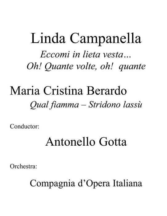 Cantolopera: Arias for Soprano Volume 4 Book/CD with Full Orchestra Accompaniments 詠唱調 管弦樂團 | 小雅音樂 Hsiaoya Music