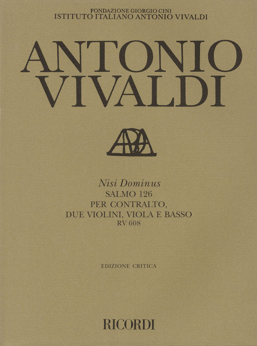 Antonio Vivaldi - Nisi Dominus (Psalm 126), RV 608 韋瓦第 詩篇 聲樂與器樂 | 小雅音樂 Hsiaoya Music