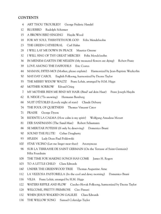 First Book of Soprano Solos - Part III 獨奏 | 小雅音樂 Hsiaoya Music