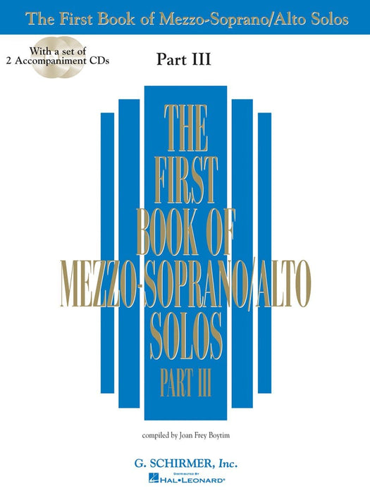 First Book of Mezzo-Soprano Solos - Part III 次女高音獨奏 | 小雅音樂 Hsiaoya Music