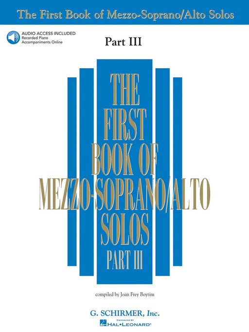 First Book of Mezzo-Soprano Solos - Part III 次女高音獨奏 | 小雅音樂 Hsiaoya Music
