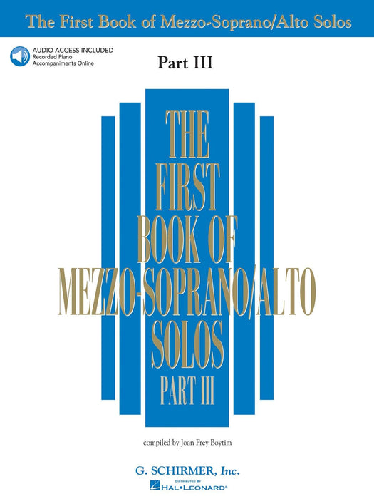 First Book of Mezzo-Soprano Solos - Part III 次女高音獨奏 | 小雅音樂 Hsiaoya Music