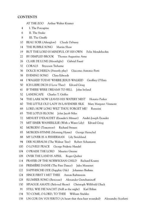 First Book of Mezzo-Soprano Solos - Part III 次女高音獨奏 | 小雅音樂 Hsiaoya Music