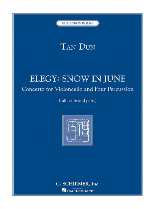 Elegy: Snow in June Concerto for Violoncello and Four Percussionists 悲歌 協奏曲 大提琴 擊樂器 | 小雅音樂 Hsiaoya Music
