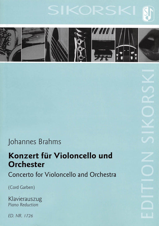 Concerto for Violoncello and Orchestra Cello and Piano Reduction 布拉姆斯 協奏曲 管弦樂團 大提琴(含鋼琴伴奏) | 小雅音樂 Hsiaoya Music