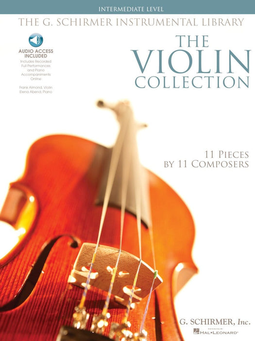 The Violin Collection - Intermediate Level 11 Pieces by 11 Composers G. Schirmer Instrumental Library 小提琴 小品 | 小雅音樂 Hsiaoya Music